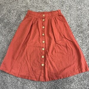 Grae Cove Linen Skirt